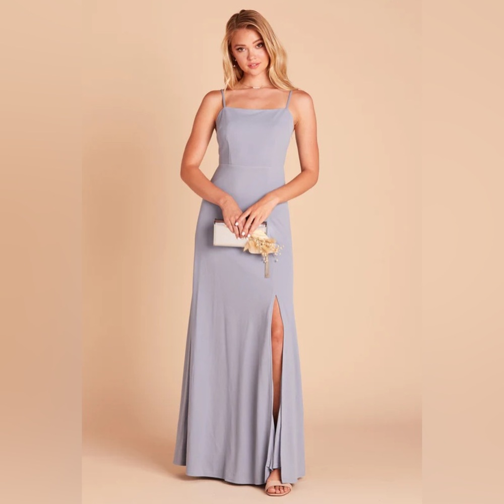 Birdy Grey Light Blue Spaghetti Strap Dress